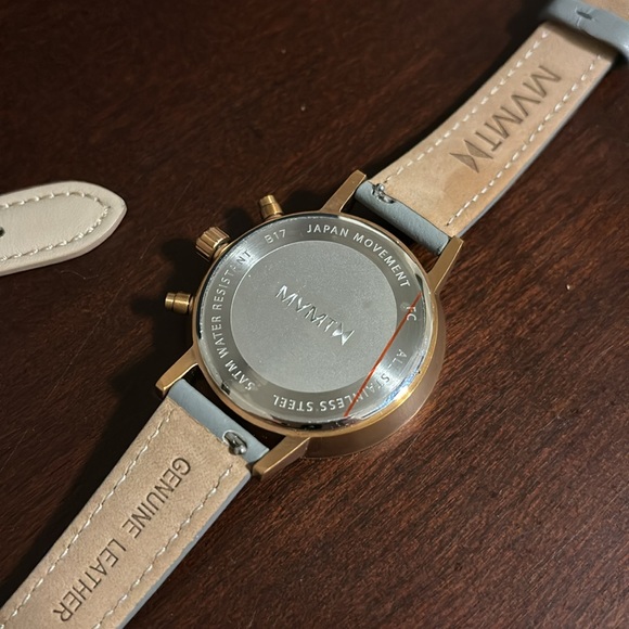 Mvmt rose gold watch main image 2